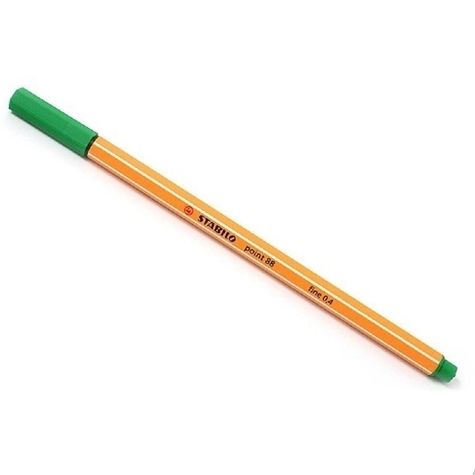 CANETA STABILO 0,4 MM - VERDE OLIVA 88/36