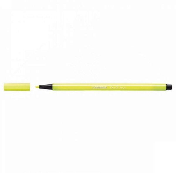 CANETA STABILO 1,0 MM - AMARELO NEON 68/024