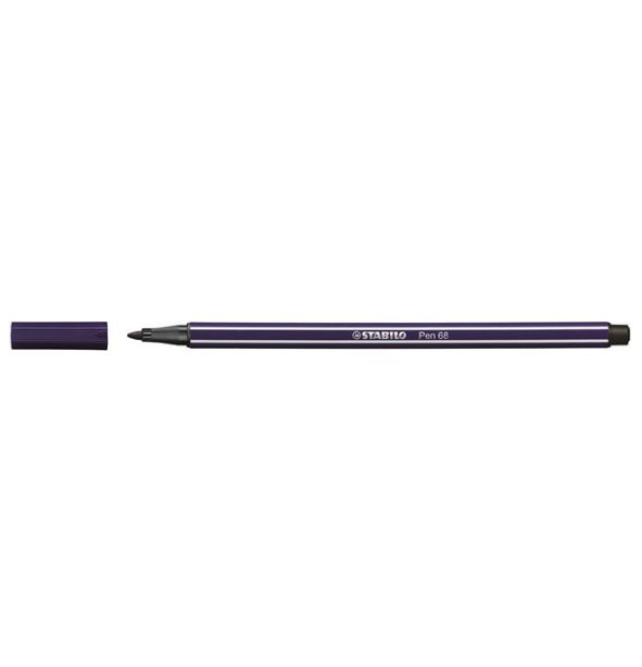 CANETA STABILO 1,0 MM - AZUL MARINHO 68/22