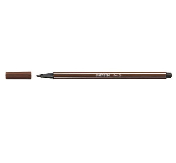 CANETA STABILO 1,0 MM - MARROM ESCURO 68/45