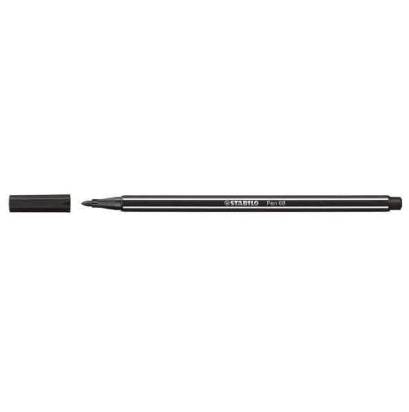 CANETA STABILO 1,0 MM - PRETO 68/46