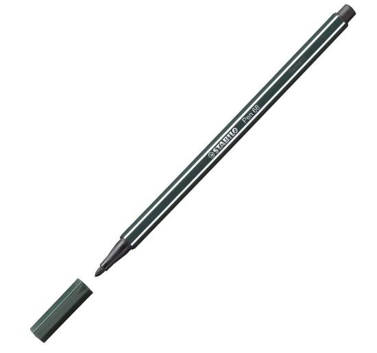 CANETA STABILO 1,0 MM - VERDE AZEITONA 68/63