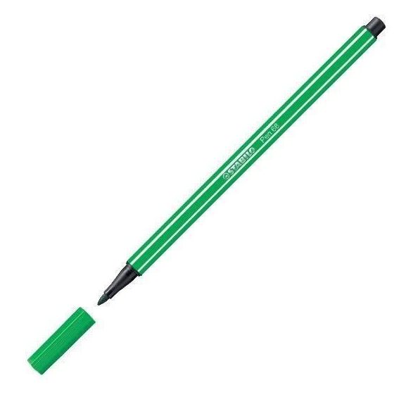 CANETA STABILO 1,0 MM - VERDE OLIVA 68/36