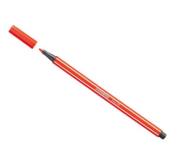 CANETA STABILO 1,0 MM - VERMELHO 68/40