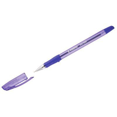 CANETA STABILO BILLE FINA 508 - AZUL