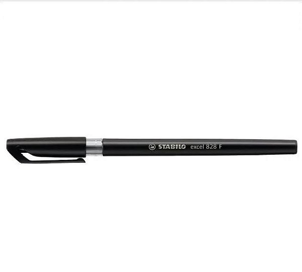 CANETA STABILO EXCEL 828M PRETA