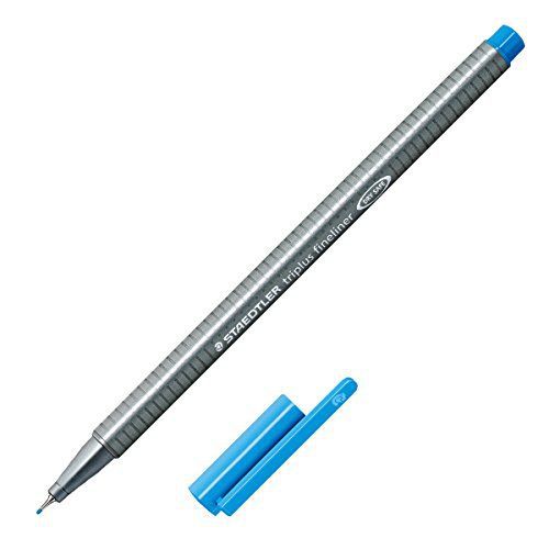 CANETA STAEDTLER FINELINER TRIPLUS 0.3 - AZUL CLARO