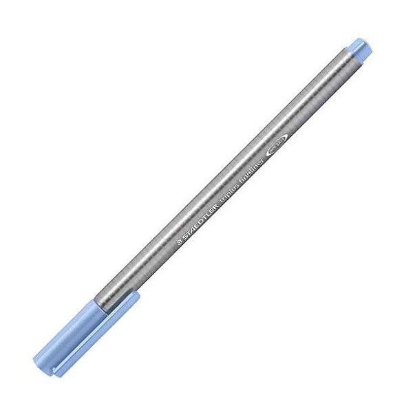 CANETA STAEDTLER FINELINER TRIPLUS 0.3 - AZUL ANIL CLARO