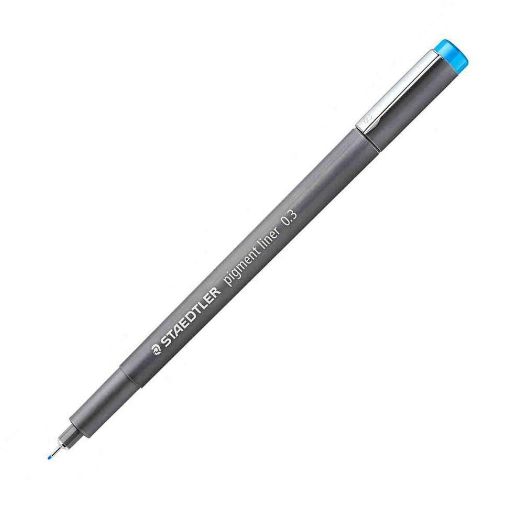 CANETA STAEDTLER PIGMENT LINER 0.3 - AZUL