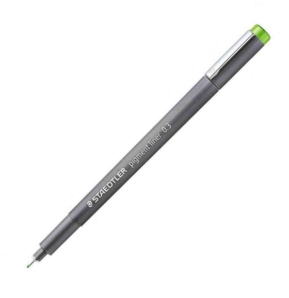 CANETA STAEDTLER PIGMENT LINER 0.3 - VERDE
