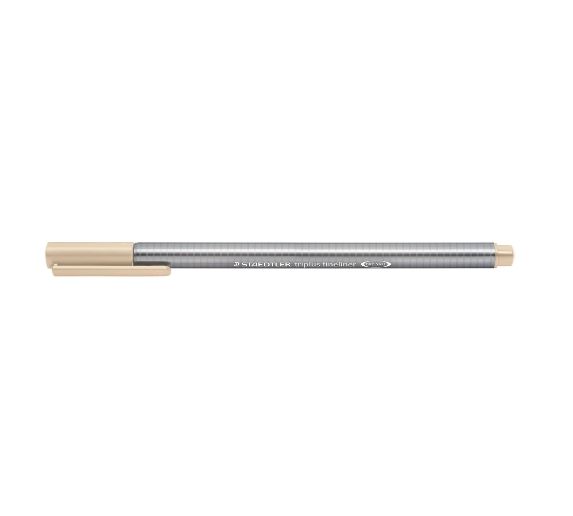 CANETA STEADTLER FINELINER TRIPLUS 0.3 - AREIA (NUDE)