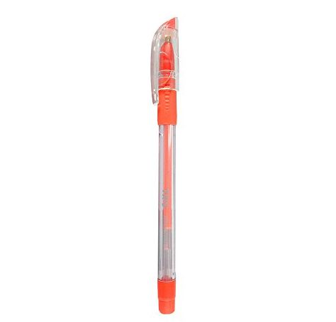 CANETA TRIS GEL EFFECT GLITTER - LARANJA