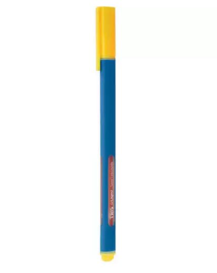 CANETA TRIS LIQEO SUPER FINA 0.4 - AMARELA