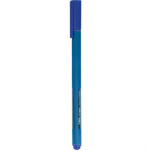 CANETA TRIS LIQEO SUPER FINA 0.4 - AZUL