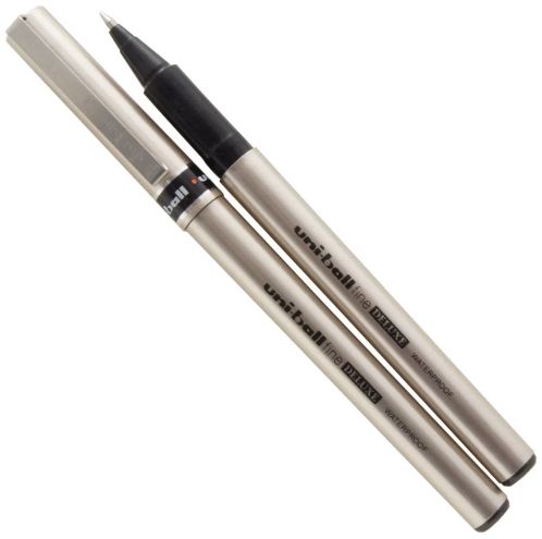 CANETA UNIBALL DELUXE FINE 0.7 - PRETA