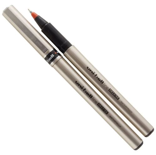 CANETA UNIBALL DELUXE FINE 0.7 - VERMELHA