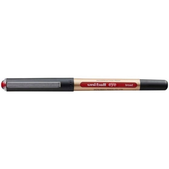 CANETA UNIBALL EYE BROAD 1.0 - VERMELHA