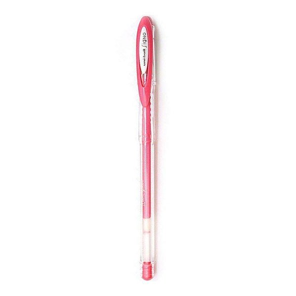 CANETA UNIBALL GEL SIGNO ANGELIC 0,7 - ROSA AVERME
