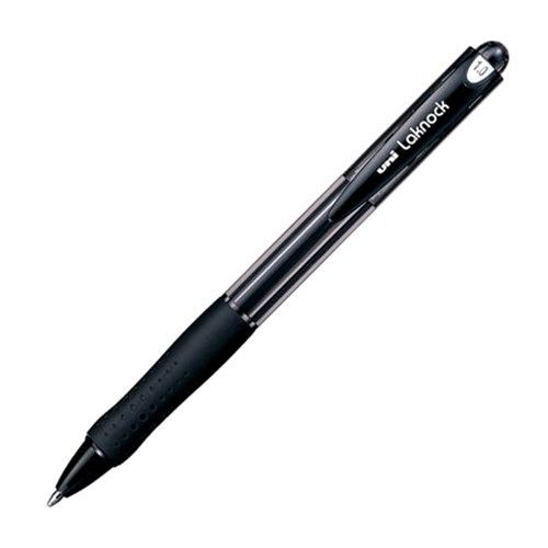 CANETA UNIBALL LAKNOCK SN100 1.0 - PRETO