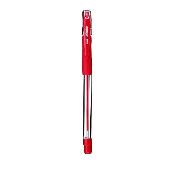 CANETA UNIBALL LAKUBO 0.7MM - VERMELHO