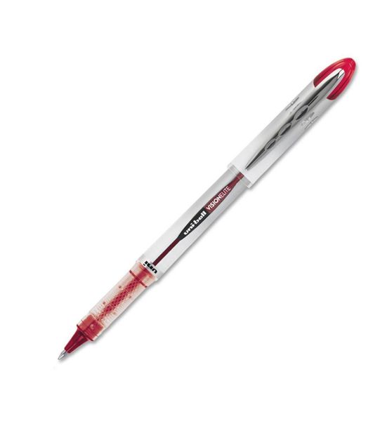 CANETA UNIBALL VISION ELITE 0.8 UB-200 - VERMELHO