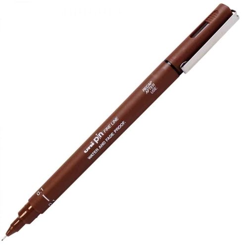 CANETA NANKIN UNIPIN 0.1 - SEPIA