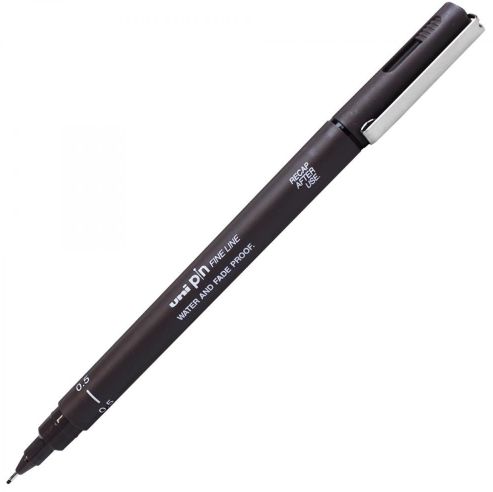 CANETA NANKIN UNIPIN 0.5 - CINZA ESCURO