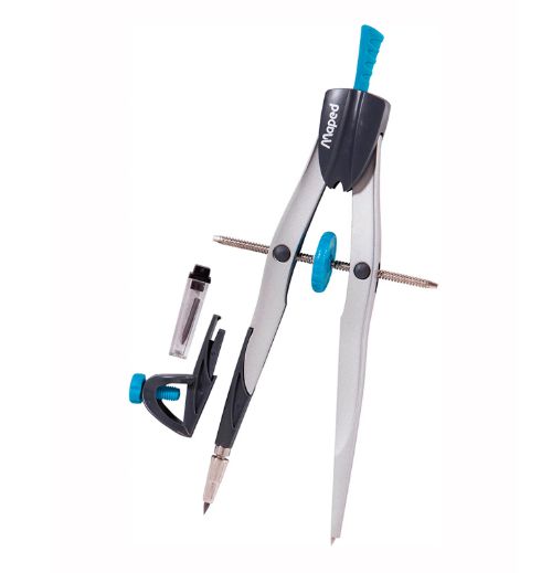 COMPASSO MAPED PRECISION C/ 3 PECAS - CORES