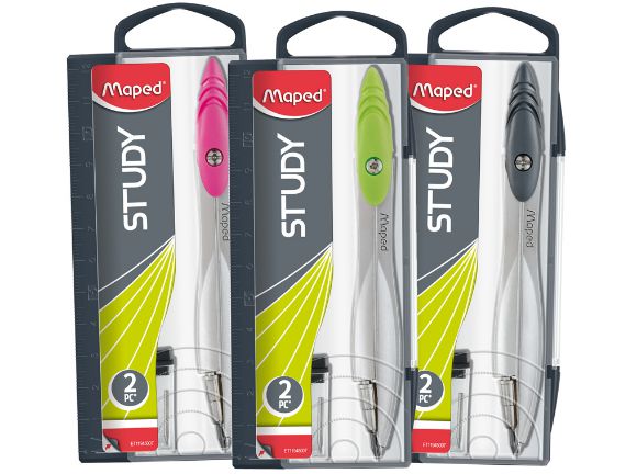 COMPASSO STUDY COLLECTOR C/ 2 PECAS - CORES