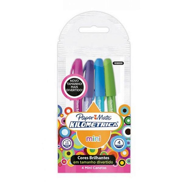 CONJUNTO CANETA PAPERMATE COLORS