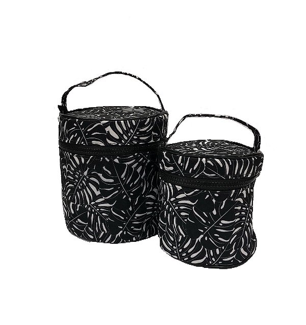 CONJUNTO REDONDO C/ ALCA FLORAL PT/BR SABRA