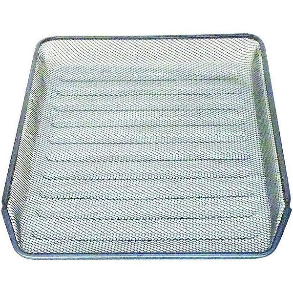 CX CORRESPONDENCIA 1 BANDEJA METALICA PRATA