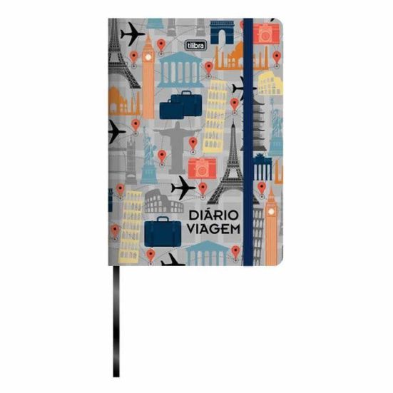 DIARIO DE VIAGEM TILIBRA - 80FLS