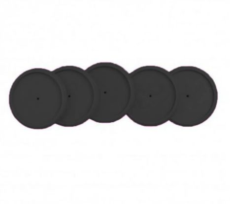 DISCO PLASTICO PRETO M 23MM