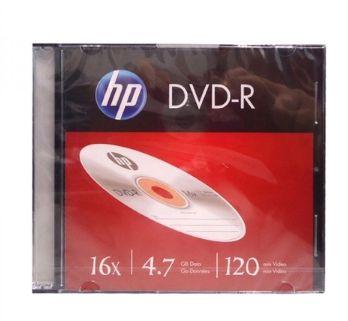 DVD-R HP 4.7GB CAPA ACRILICA