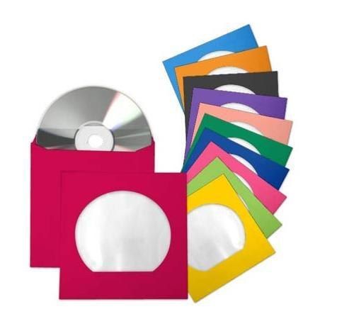 ENVELOPE CD PAPEL - CORES