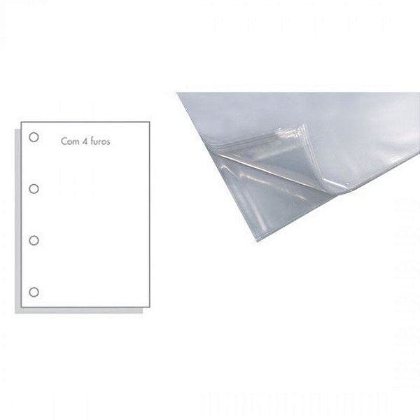 ENVELOPE PLAST UNID A4 S/FUROS FINO ACP/DAC