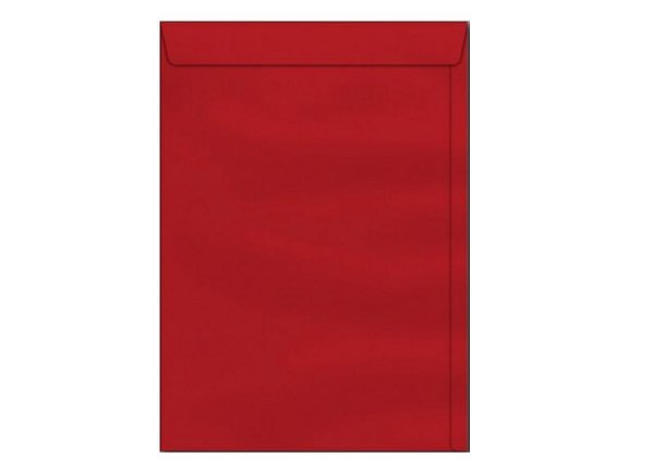 ENVELOPE SACO A4 - VERMELHO
