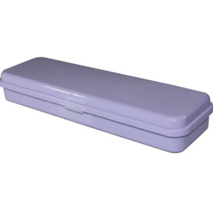 ESTOJO DE PLASTICO WALEU - LILAS PASTEL