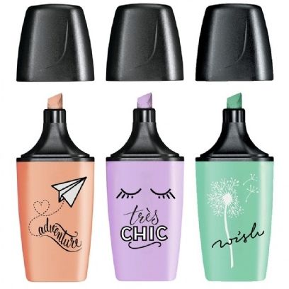 ESTOJO STABILO MINI LOVE PASTEL C/3 - VD/LL/PS