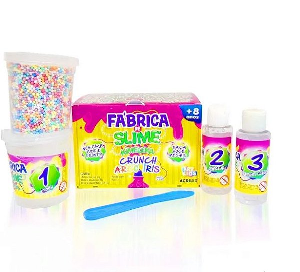 FABRICA DE SLIME KIMELEKA - ARCO IRIS