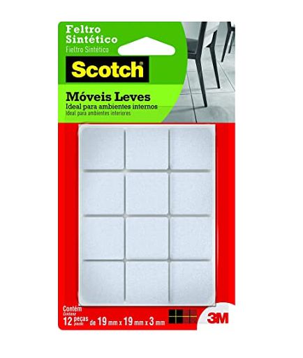 FELTRO BRANCO QUADRADO P