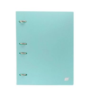 FICHARIO YES COLEGIAL 4 ARGOLAS C/ DIVISORIA  - AZUL PASTEL