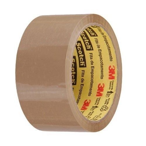 FITA ADESIVA PLASTICA 45X30 - MARROM 3M