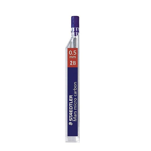 GRAFITE STAEDTLER 0,5 MM - 2B C/12