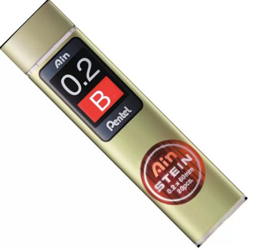 GRAFITE PENTEL AIN STEIN 0.2 - B C/10