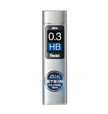 GRAFITE PENTEL AIN STEIN 0.3 HB C/15