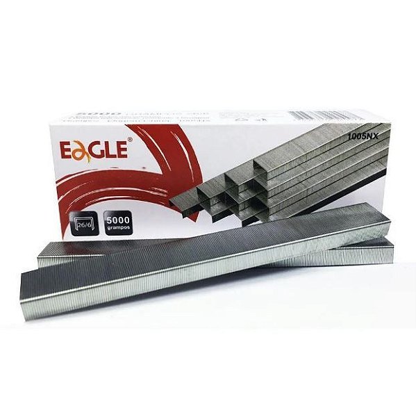 GRAMPO 26/6 C/5000 GALVANIZADO - EAGLE