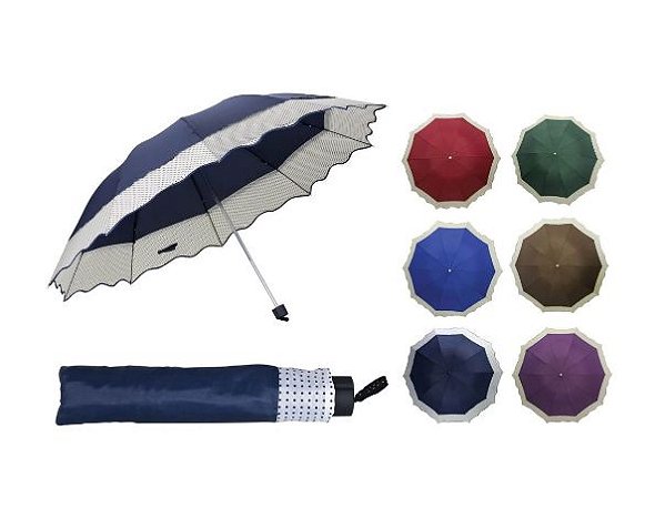 GUARDA-CHUVA FEMININO POLKA MINI - CORES