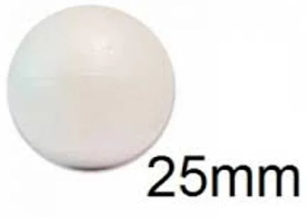 ISOPOR BOLA - 25MM